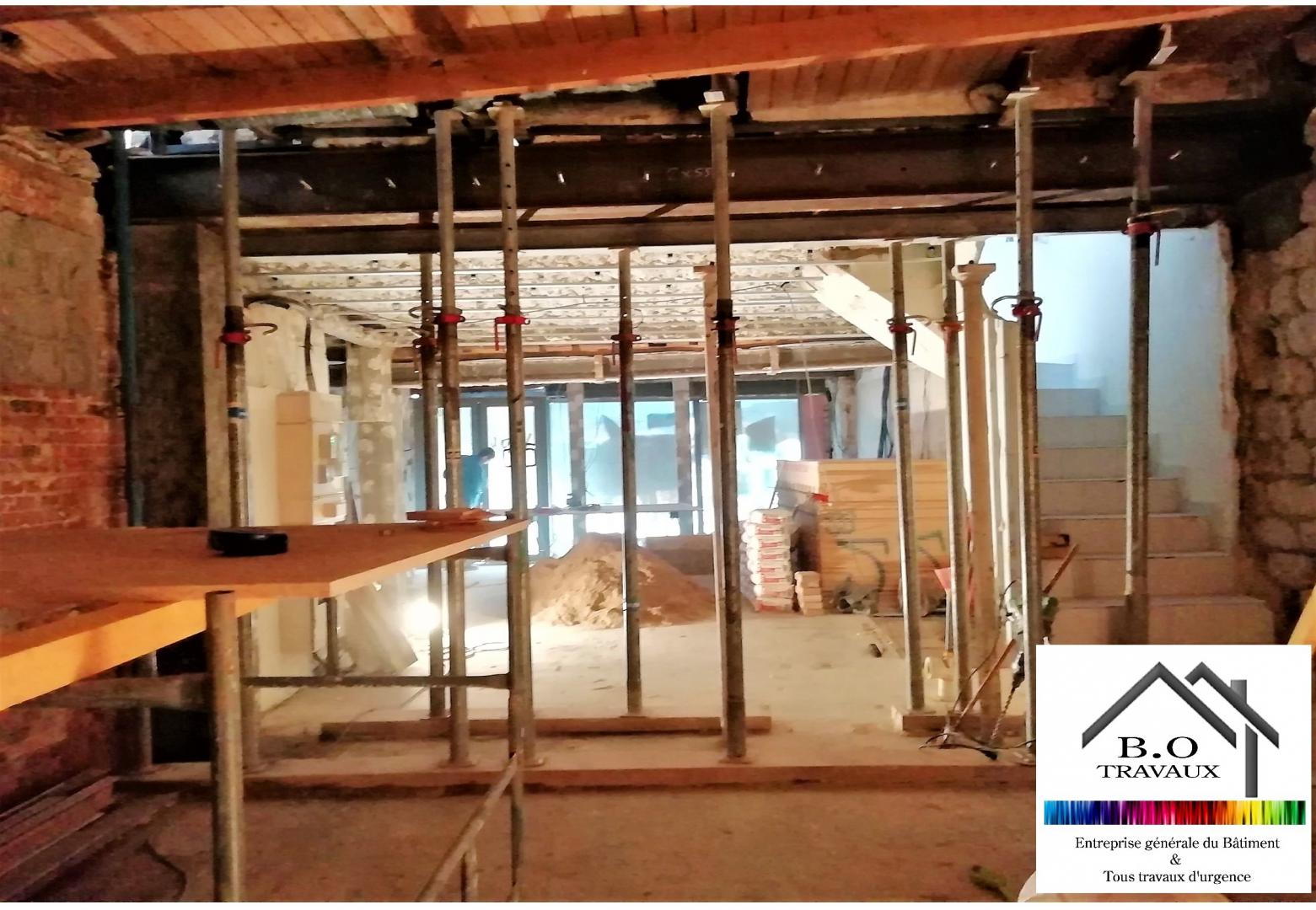 Démolition mur porteur Levallois-Perret